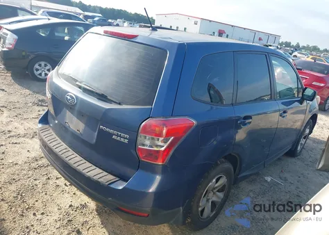 2014 Subaru Forester 2.5I from USA, damaged, VIN JF2SJAAC1EH465613